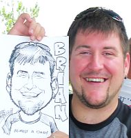 Party caricature sample